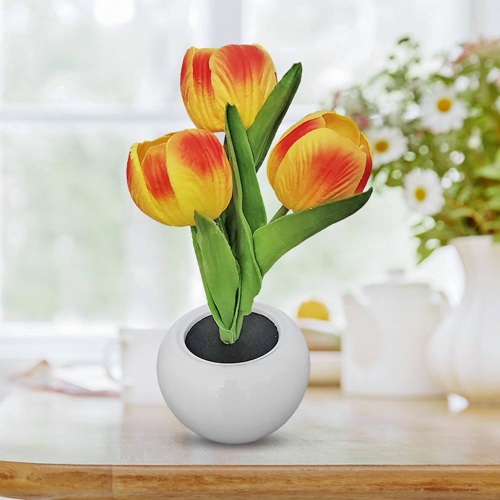 مصباح طاولة على شكل نبتة في وع - مراجعة Plant Pot وسعره