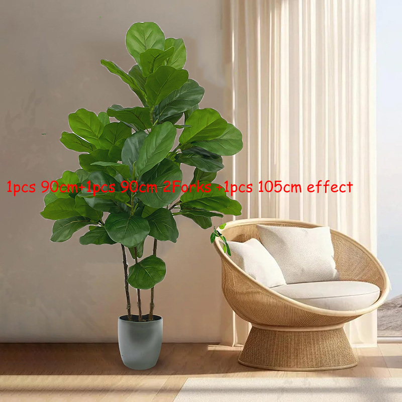 23-41in شجرة اللبخ الاصطناعي ا - مراجعة Fiddle Leaf Fig وسعره